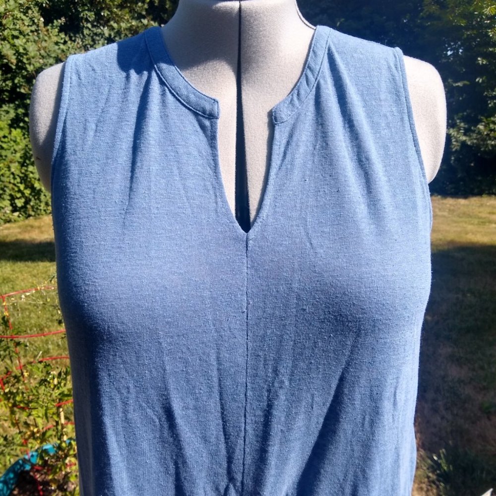 Old Navy Linen Blend XL Sleeveless Shirt/Tank
